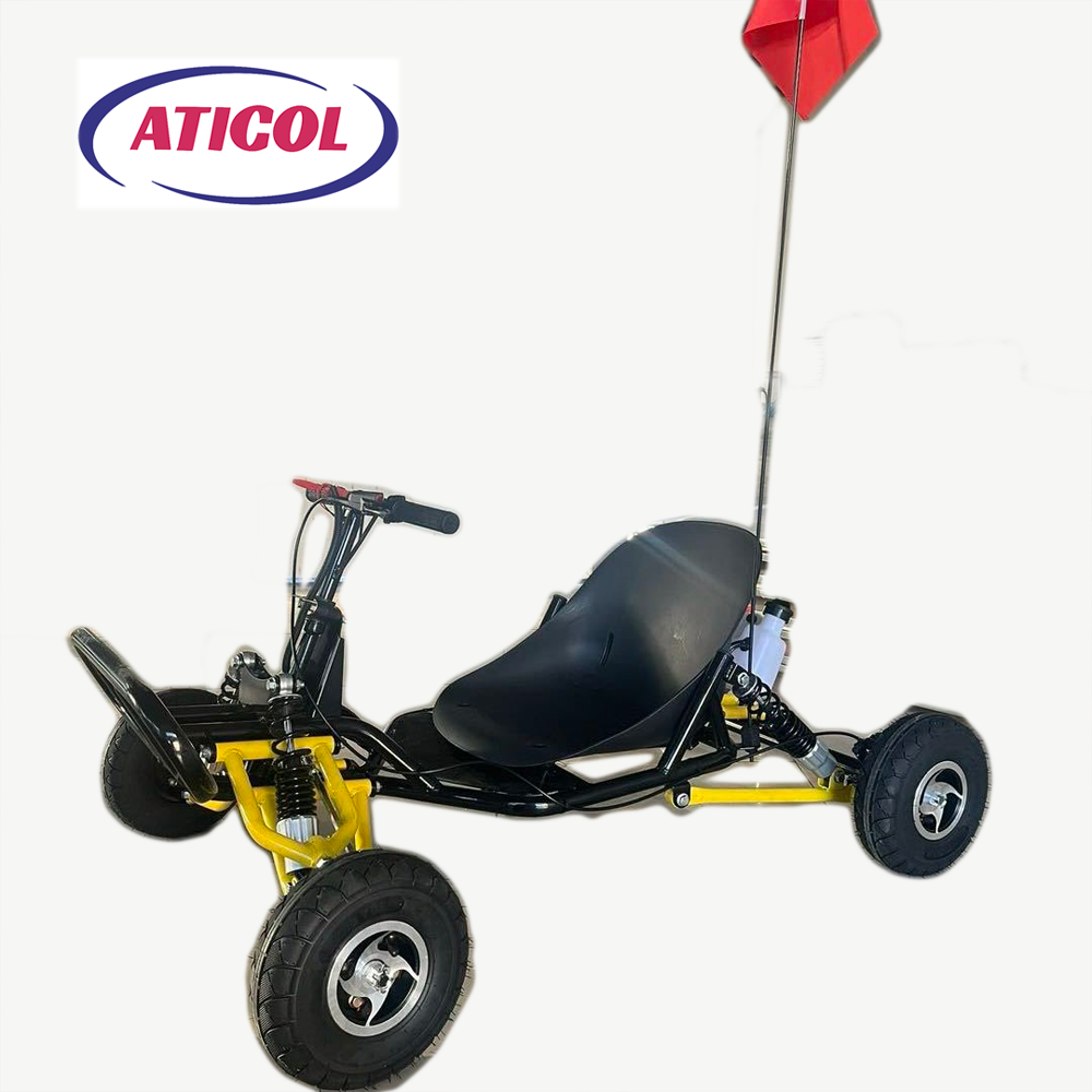 ATICOL Professional Track off-road Karting Durable Motor Drive Racing Gas Go Kart For Sale
