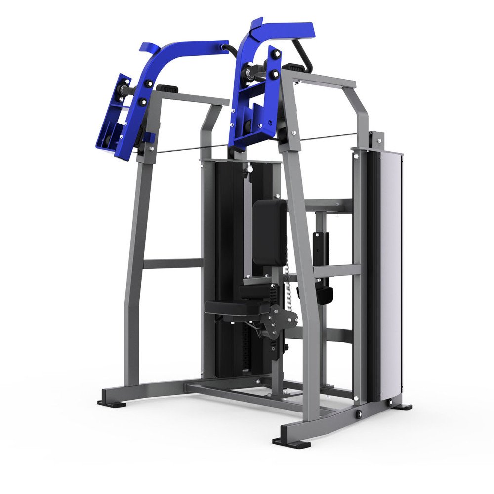 ST08 分动插片配重式 前高拉力背肌训练器 Iso-Lateral Front Pulldown
